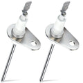 Flame Sensor for Furnace, 2 Pack 0130F00010 Furnace Flame Sensor Replacement Part, Universal Furnace Ignitor Fits York Amana Goodman Flame Sensor, Replaces B1172606 B11726-06 P1257001F 20488501 Etc.