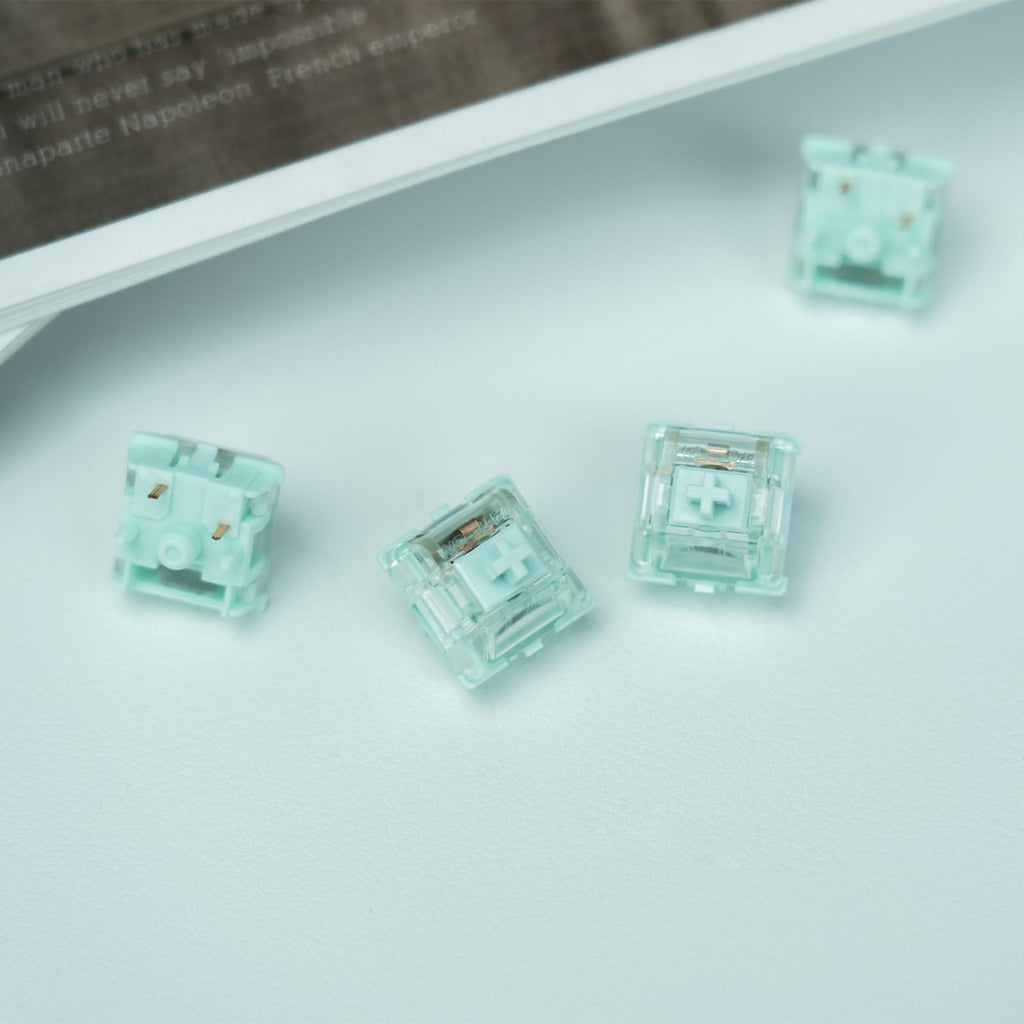 GATERON Jelly Series Keyboard Switches(Blue,110PCS)