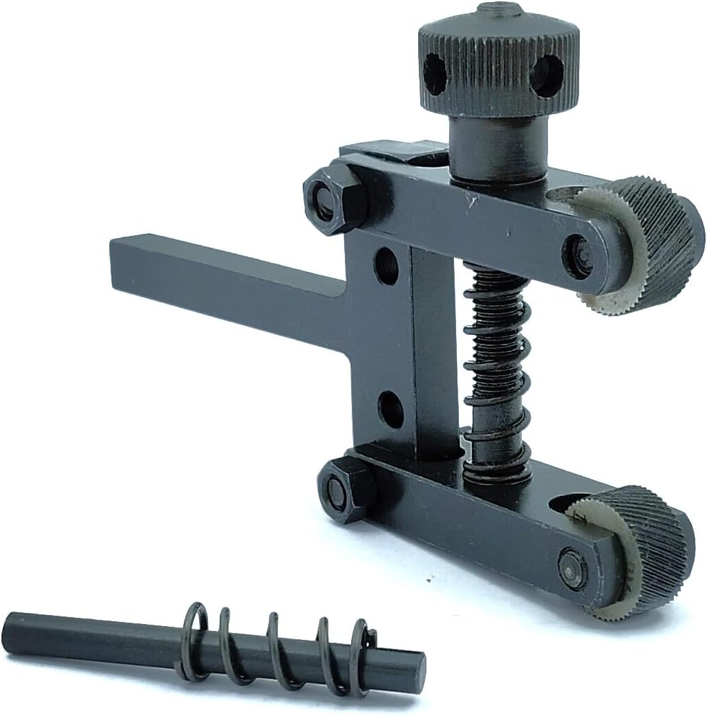 Spring Loaded Clamp Type Knurling Tool 2" Capacity for Lathes 3/8" Shank Machine Tools (U)