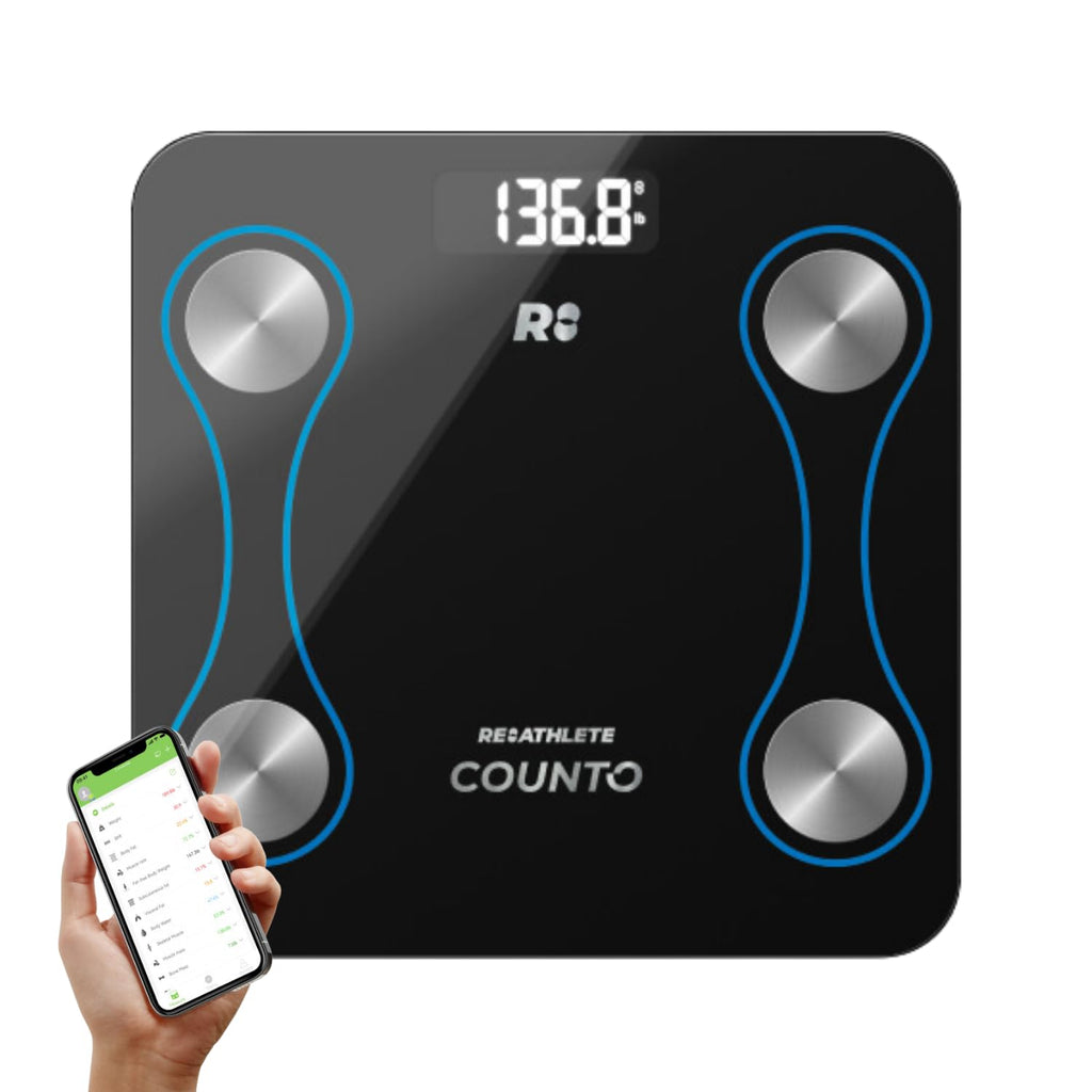 COUNTO Smart Scale- Digital Scale Measuring Body Parameters| Smart Bluetooth Body Fat Measurement Device, Body