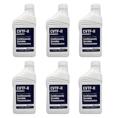Subaru Crosstrek Legacy Outback Forester Impreza CVTF-II Automatic Transmission Fluid (6 Quarts) - SOA427V1660 - Genuine OEM