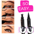 2-in-1 Winged Eyeliner Stamp & Precision Liquid EyeLiner Pen