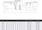Hydraulic Quick Disconnect Coupler 1" NPT,CEKER ISO 7241-A Tractor Couplers Hydraulic Coupling