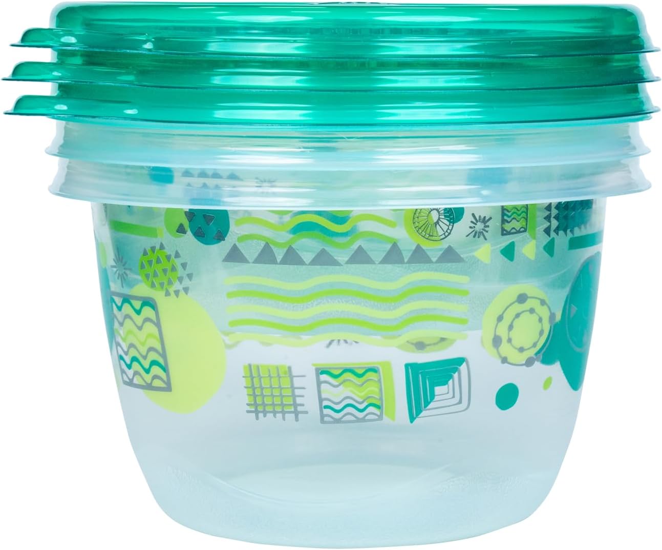 GladWare MatchWare Food Storage Containers with Lids, BPA Free Reusable Plastic 20 Piece Variety Pack for Lunches