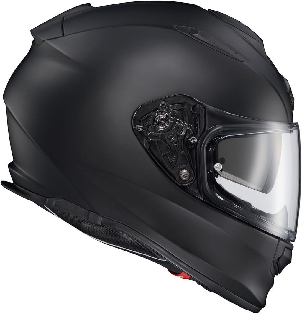 Ryzer Full Face Helmet Pinlock Ready Shield Drop Down Visor | Motorcycle Pinlock Ready Shield and Bluetooth Ready