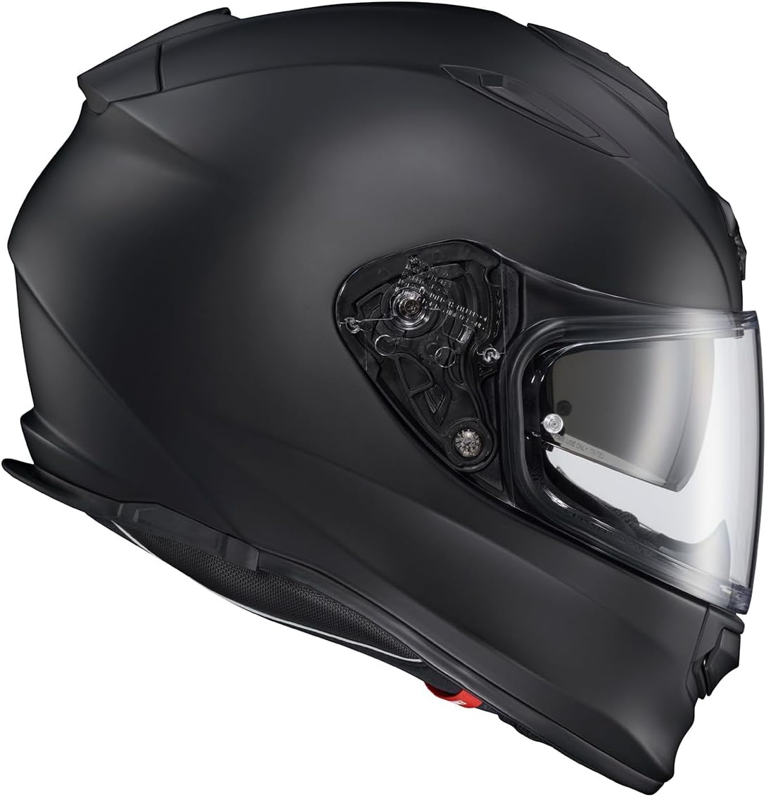 Ryzer Full Face Helmet Pinlock Ready Shield Drop Down Visor | Motorcycle Pinlock Ready Shield and Bluetooth Ready