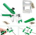 Tile Leveling System with 1 Plier, 300 Wedges, 300 1/16" Clips - Tile Spacer Leveling System Kit for Perfect Tile