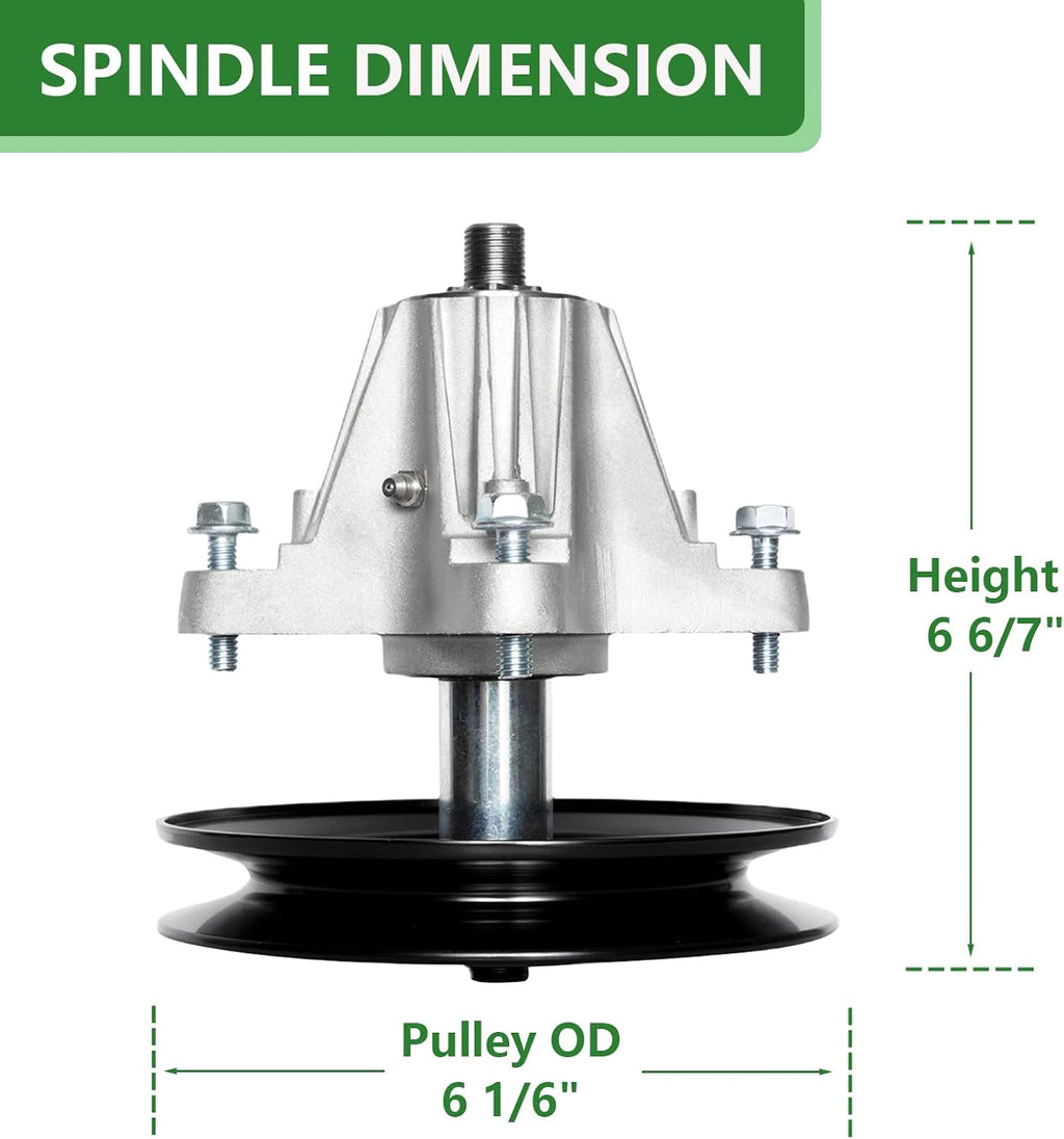 42" 60" Mower Deck Spindle Assembly 918-04822A 918-04822B Fits for Cub Cadet RZT 42 ZT1 60 ZTS2 60 ZT2 60 ZT3 60 cc30h LTX1040 LTX1042 Troy Bilt TB30 Super Bronco Pony Parts