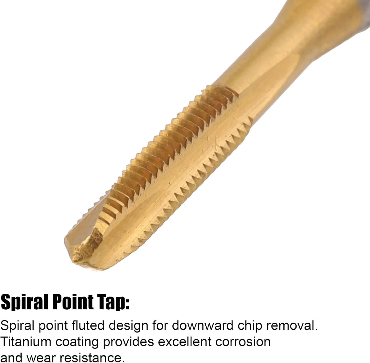 M3 x 0.5 Spiral Point Thread Tap and 2.5mm Drill Bit Set - Drill And Tap Set Tools