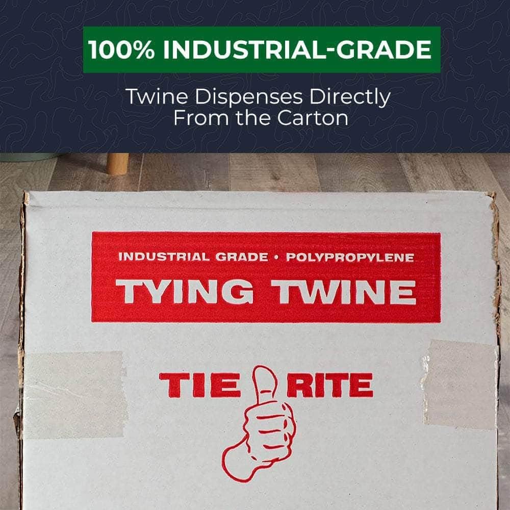 Polypropylene Tying Twine – Bundling Twine for Pulling, Loading, Packing – Weather Resistant Pull Line - 327 lb.