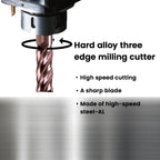 NZ 4 Flute 7/32" Square End Mill with TiSiN Coating