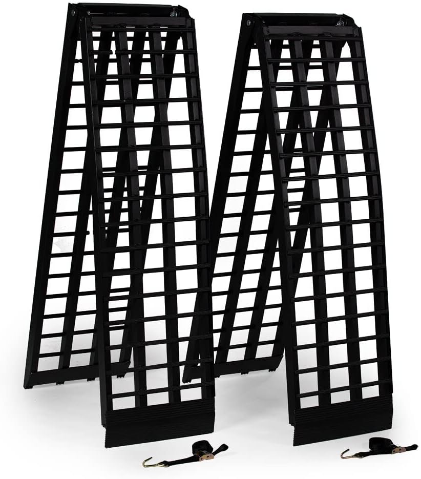 10' UTV/ATV Ramps for Loading Pickup Trucks, 2,000 lb Cap, Titan Ramps