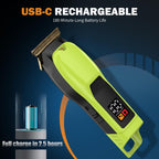 Beard Trimmer for Men, Rechargeable Cordless Hair Clipper