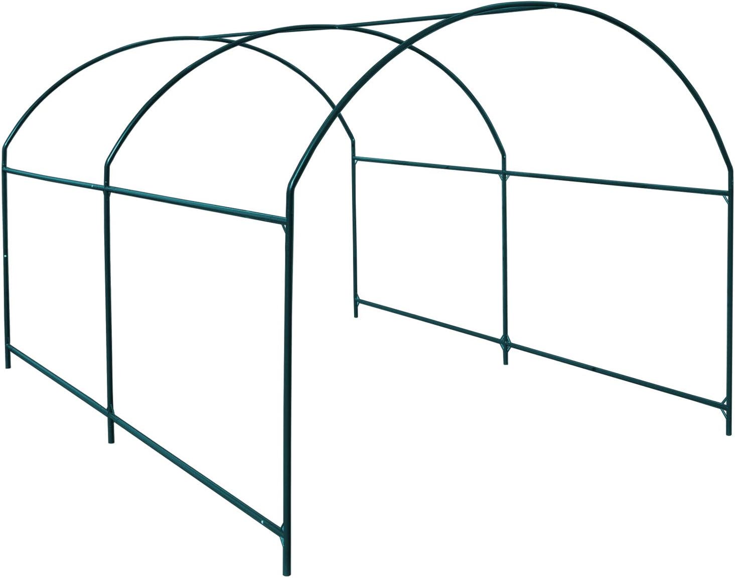 Greenhouse Replacement Frame for Outdoor Larger Hot Garden House , Support Arch Frame Climbing