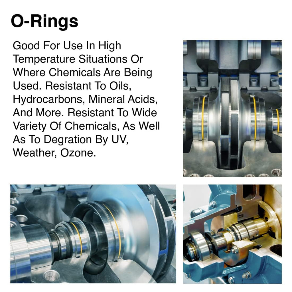 Mr O-Ring 905 Viton O-Ring - 75A Durometer, Black (Pack of 50)