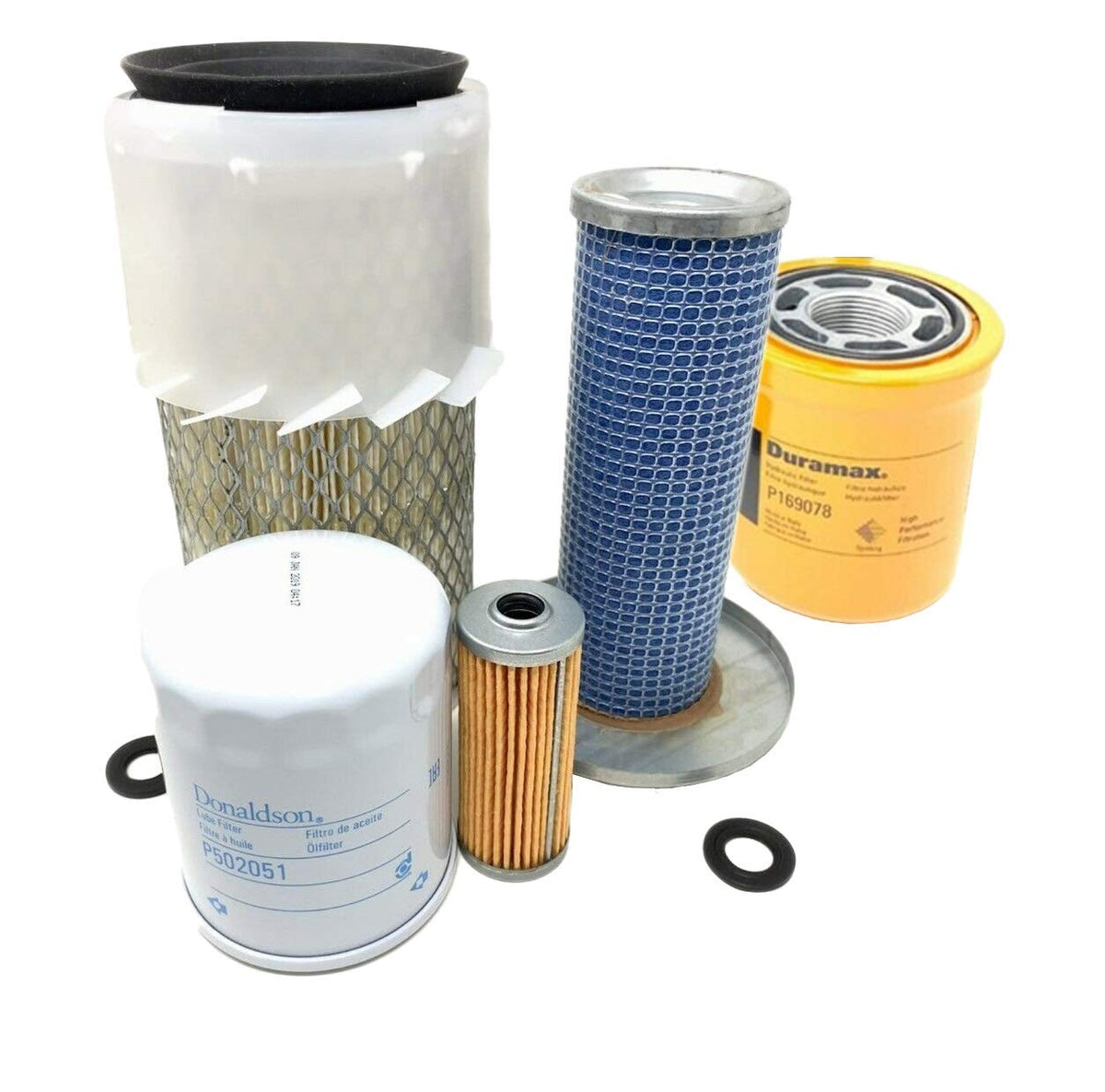 CFKIT Maintenance Filter Kit Compatible with JD 855 Compact Tractor
