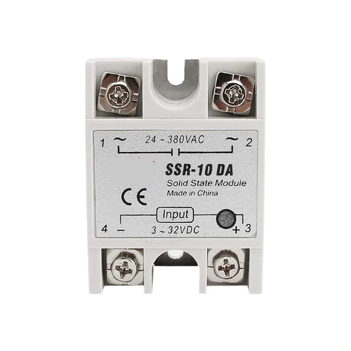 Single Phase Solid State Relay White Shell