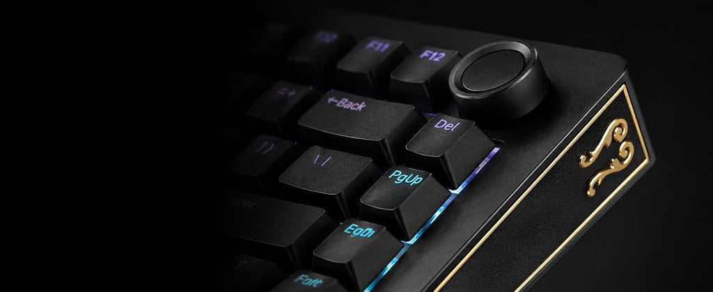 M80 75% Metal Wireless Mechanical Keyboard, 5000mAh, Bluetooth, 2.4G & Wired, Hot-Swappable, Multi-Function Dial