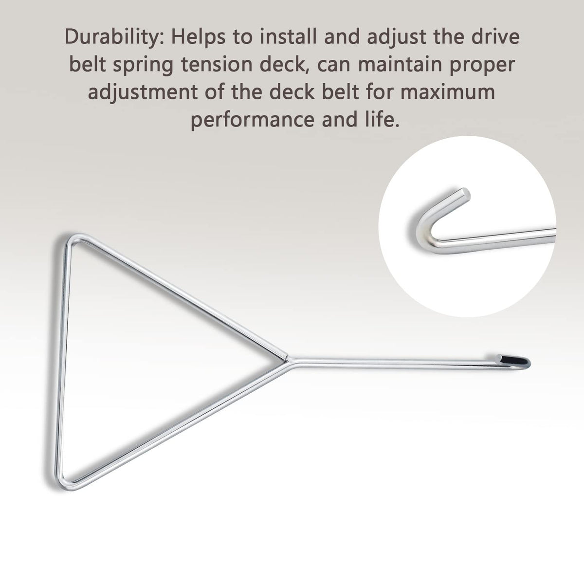 604462 Deck Hook Chain Belt Spring Tension Tool - for Hustler Lawn Mower
