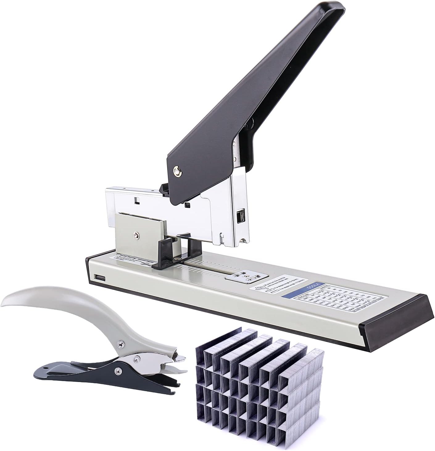 Heavy Duty Stapler,240 Sheet Capacity Office Stapler,Nextlifei Effortless Desk Stapler with 4000 Heavy Duty