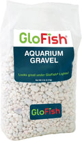 aquarium Gravel 5 Pounds, White, Complements GloFish Tanks (29022)