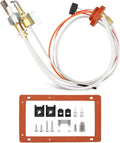 Water Heater Pilot Assembly Fit for Rheem Ruud Richmond SP20754 SP21058 SP21059 SP20800,NG/LP Universal Burner Ignition Replacement Kit with Thermopile and Sparker