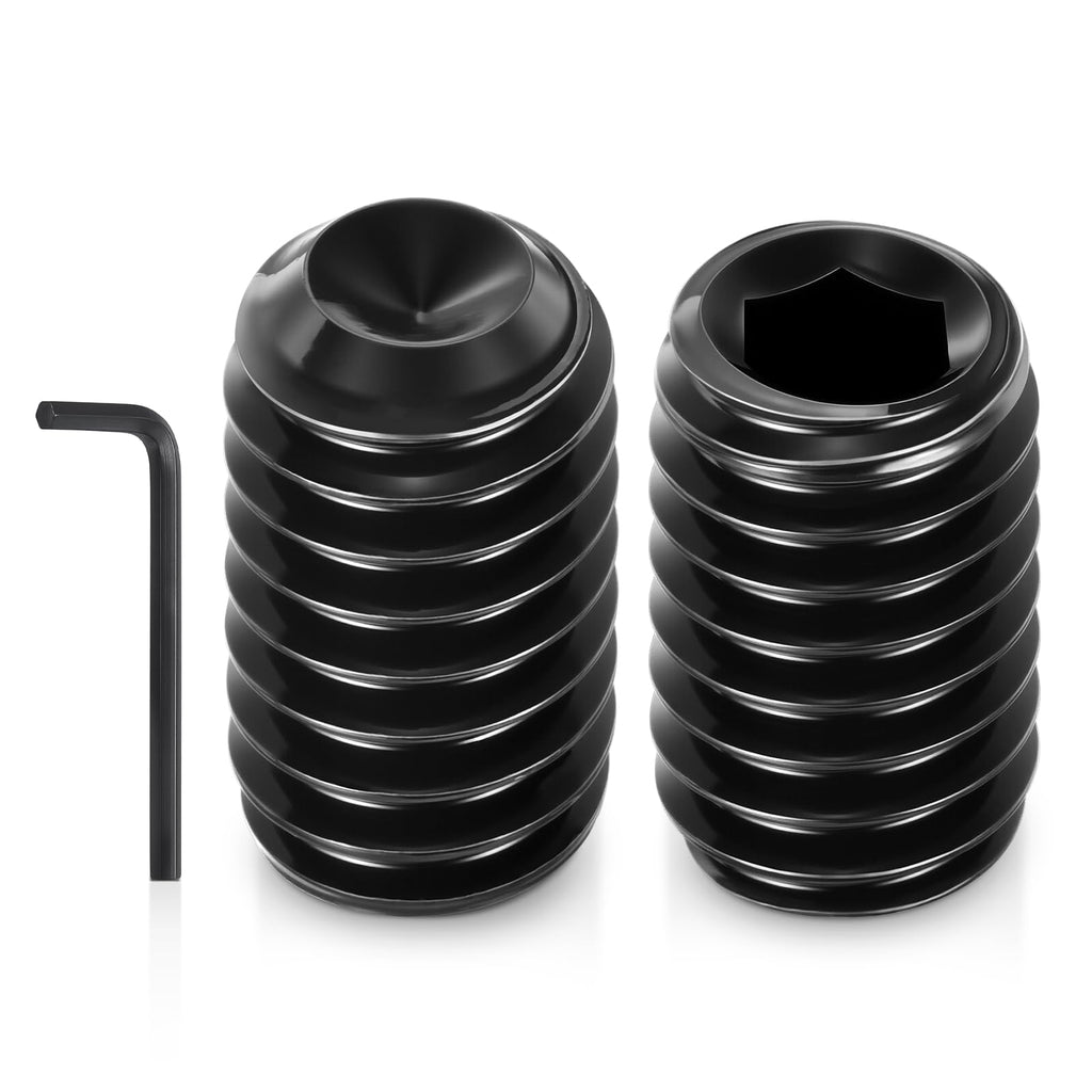 Kozelo 100Pcs Cup Point Socket Set Screws-M6-1x10 Carbon Steel