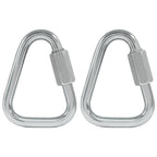 ISDVBUY M8 Triangle Quick Links, 2.9", Stainless Steel, 2 Pack