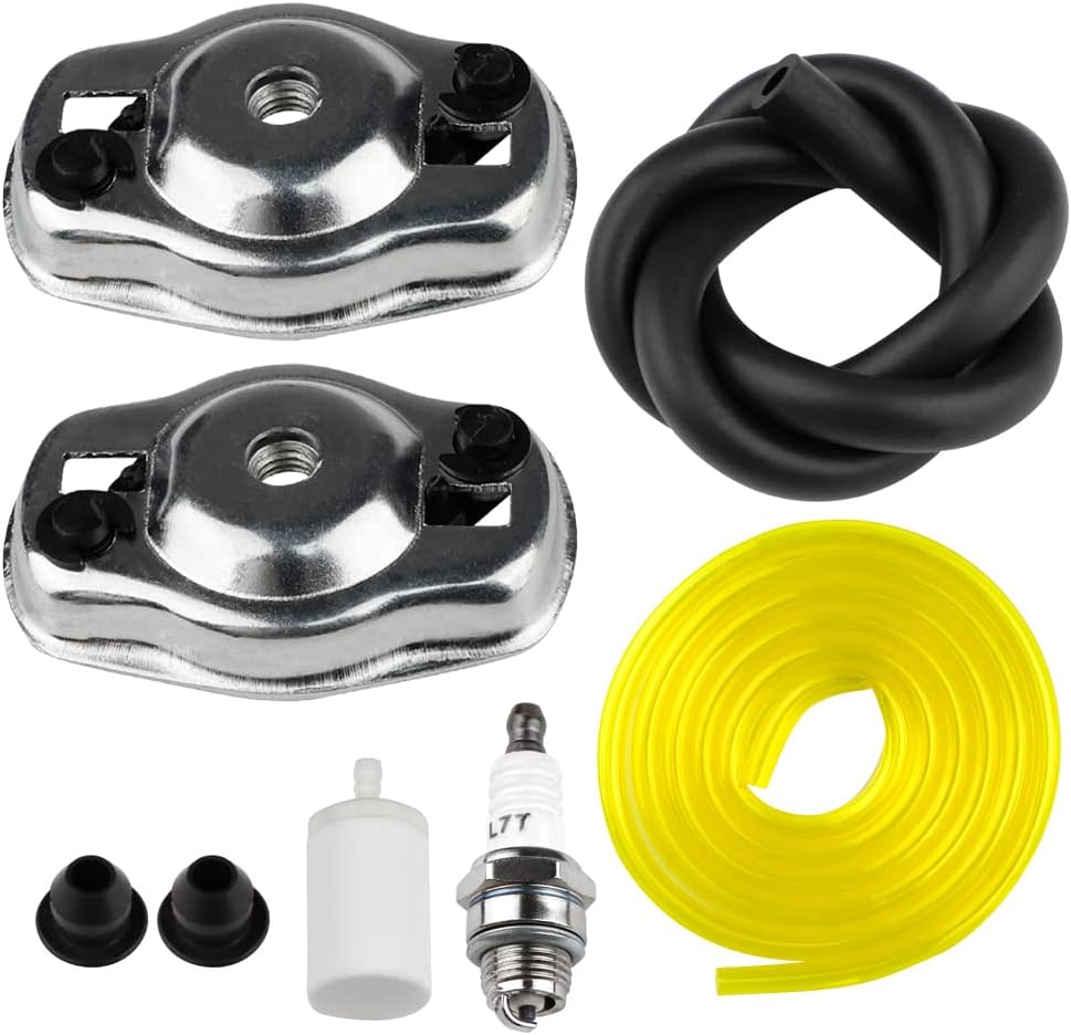 503873305 Trimmer Starter Pawl Bridge -2Pack- for Husqvarna 123L 128C 128L 128LD 223L 326L with Fuel Line Filter Kit