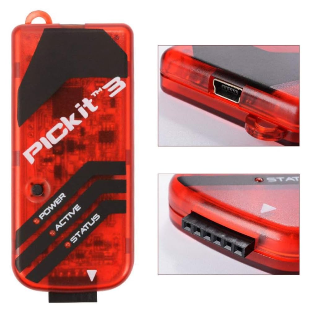 Kit2 Kit3 Debugger, PIC Programmer Kit Microchip Programmer Emulator Controller for Beginner Programming