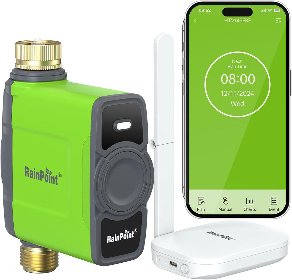 WiFi Water Timer for Garden Hose, Smart Hose Timer Valve