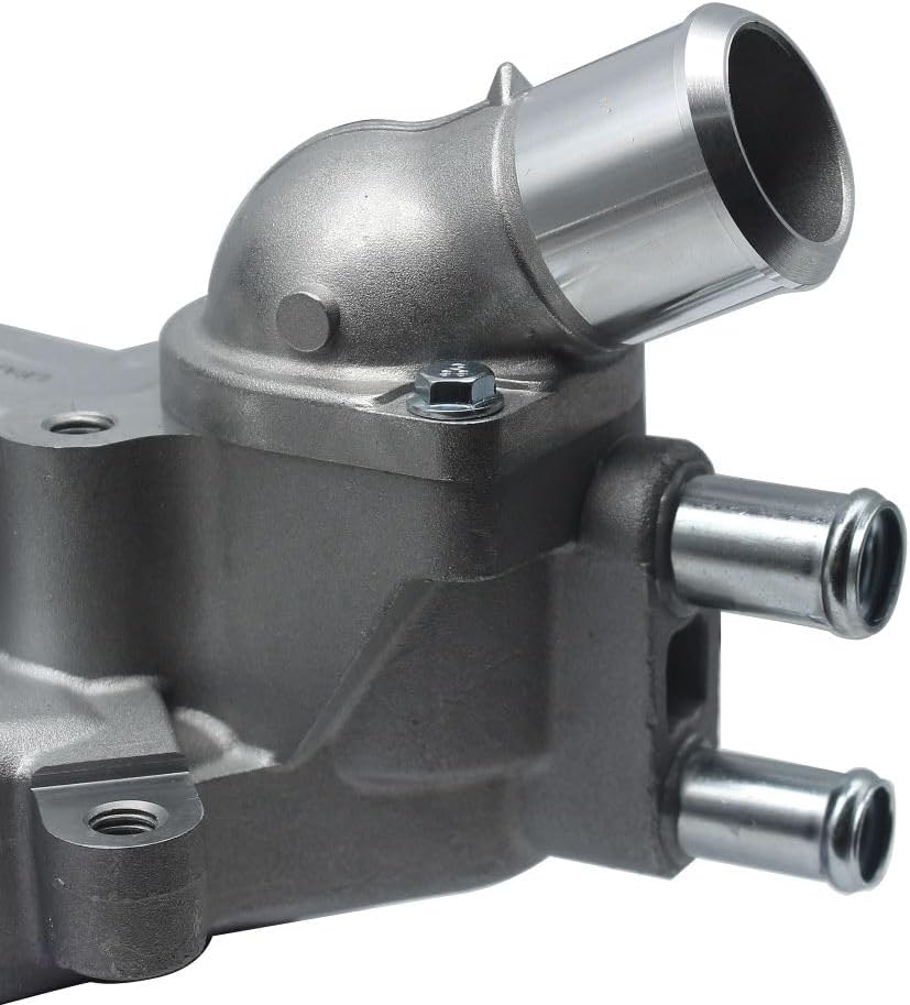 Water Pump Kit with Metal Gasket and Thermostat for 07-20 Chevy Silverado 1500 Tahoe Avalanche Suburban, 07-17 GMC Sierra 1500 Yukon XL Savana, 07-14 Cadillac Escalade, Hummer, 4.8L 5.3L 6.0L, AW6009