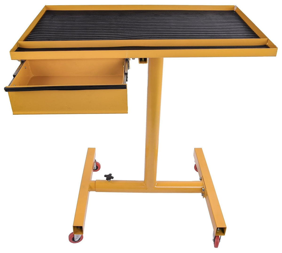 Rolling Work Table with Drawer 200 lb. Capacity Adjustable from 33 in
