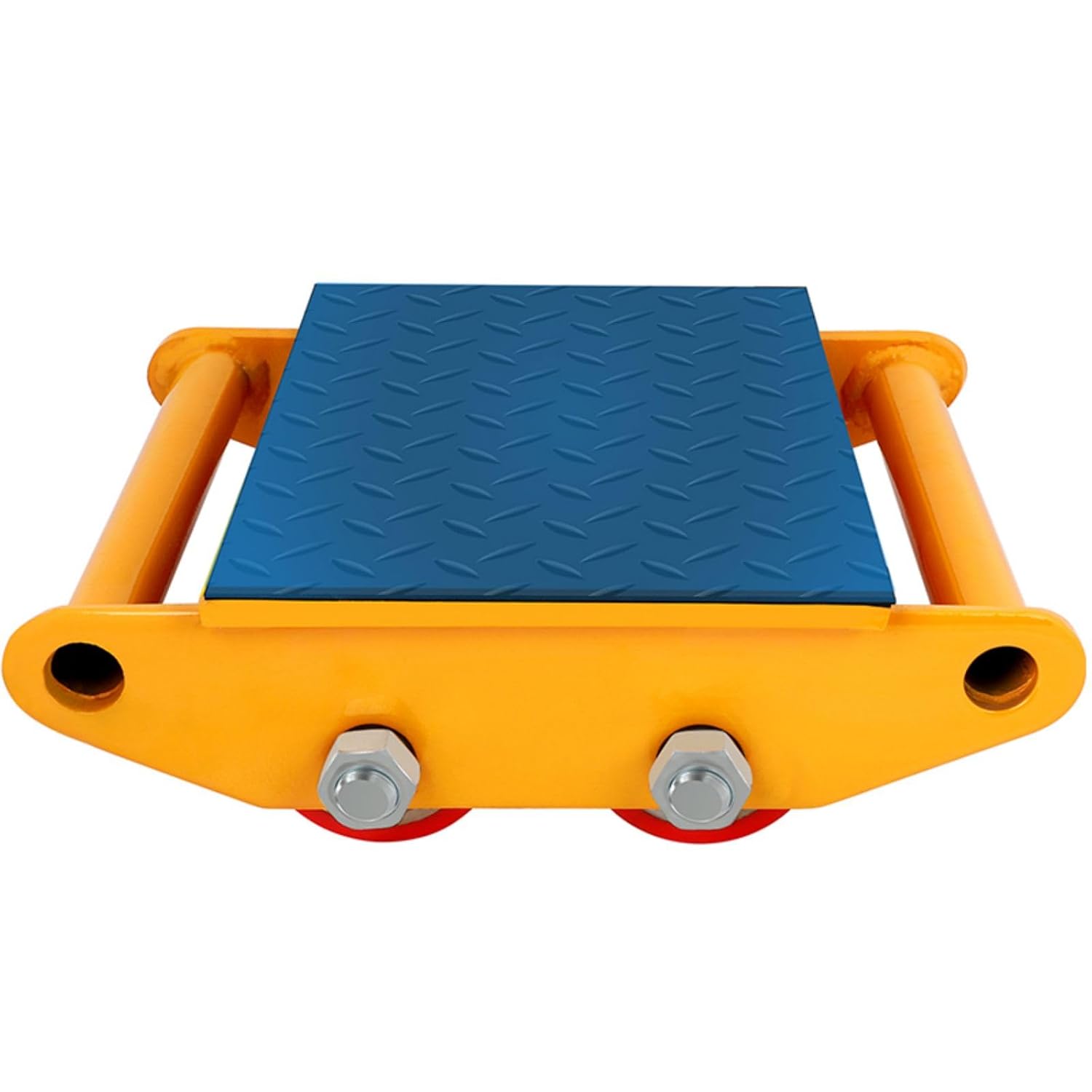 Machinery Skates Heavy Duty 13200LBS/6T Machinery Moving Skates with Non-Slip Cap and 4 PU Wheels Dolly Skates for