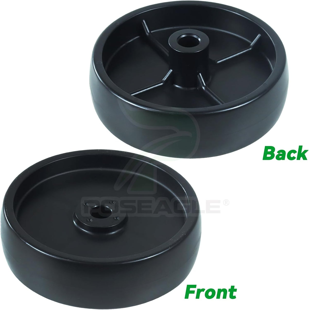 2 Pack 734-0973 Deck Wheel for Cub Cadet LT1050 XT1-LT46 Lawn Deck