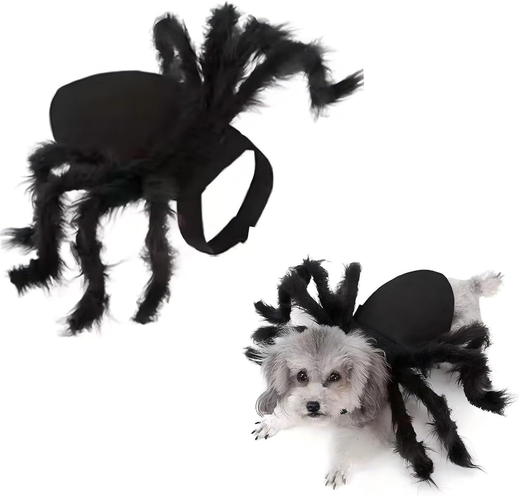 Spider Pet Costume Adjustable Halloween Cat Small Dog Cosplay