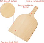 Wooden Pizza Peel, 2 Pack, 12 x 16 Inch