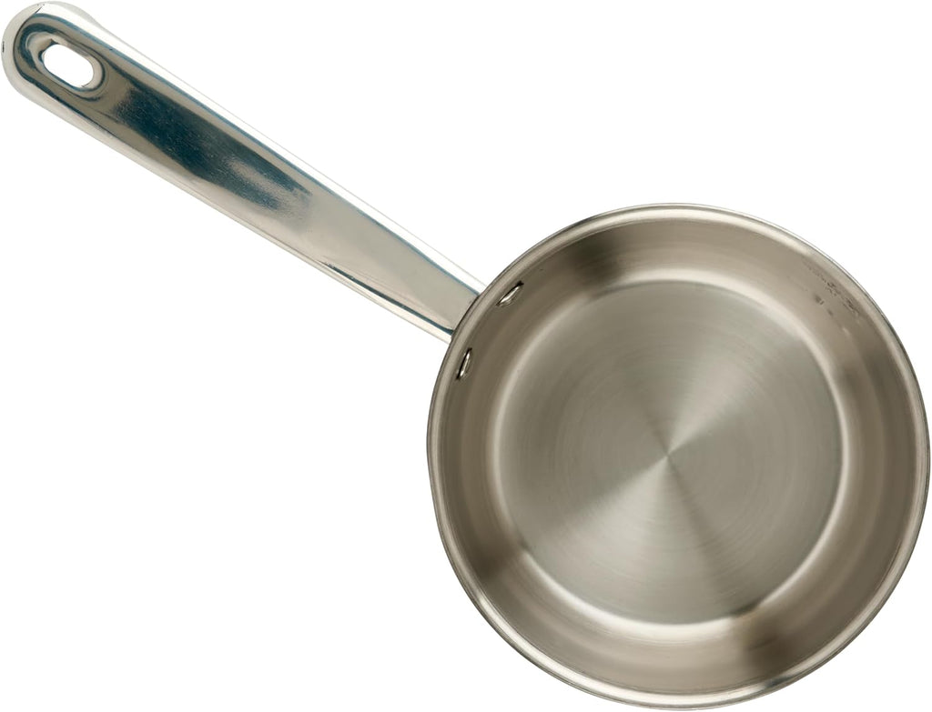 1 1/2 qt Mirror Finish Stainless Steel Sauce Pan with Cover
