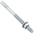 Wensilon 1/4"x4" Wedge Anchors for Concrete, Zinc-Plated, 10 PCS