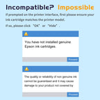 Remanufactured Ink Cartridge Replacement for Epson 200XL Ink 5 Pack