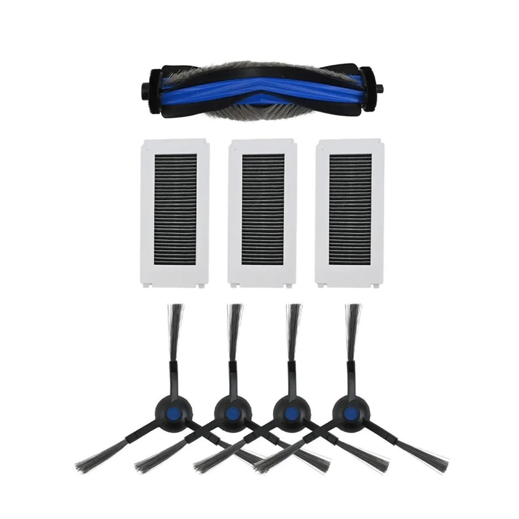 Main Brush Filter Replacement Kit，Compatible for Ecovacs，N20e Plus，Compatible for Deebot，N30，Robot Vacuum Cleaning Tools