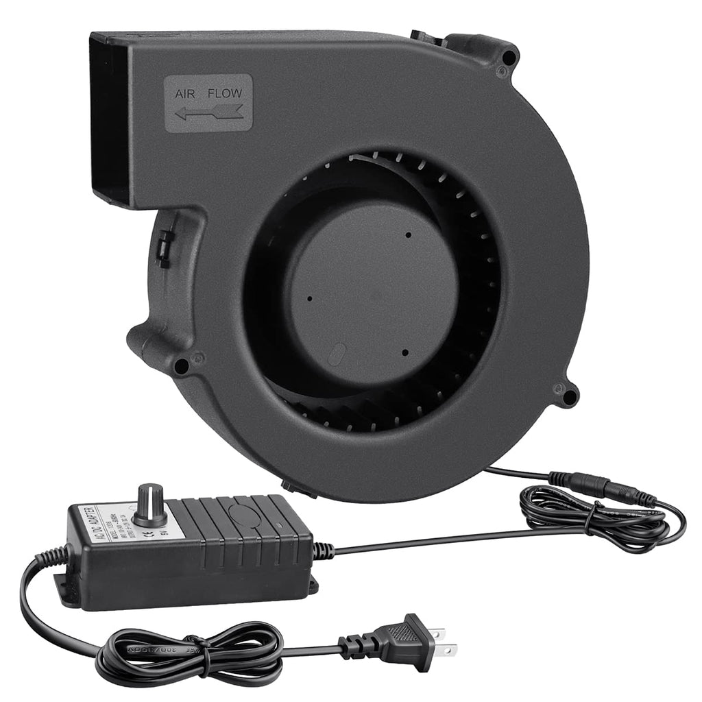 140mm x 40mm Small Centrifugal 12V Squirrel Cage Big Airflow Blower