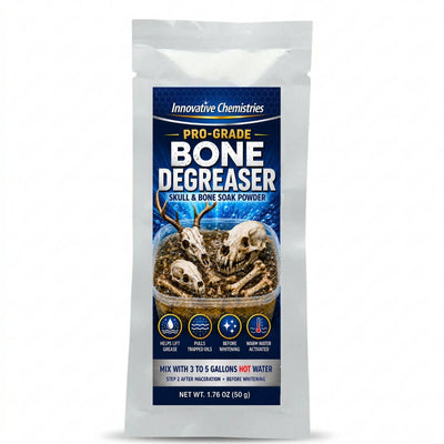 Bone Degreaser for Taxidermy, Skull & Bone Soak Powder