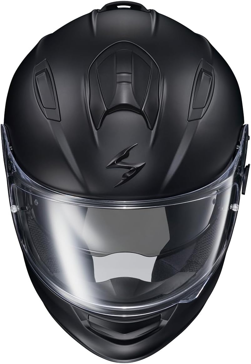 Ryzer Full Face Helmet Pinlock Ready Shield Drop Down Visor | Motorcycle Pinlock Ready Shield and Bluetooth Ready