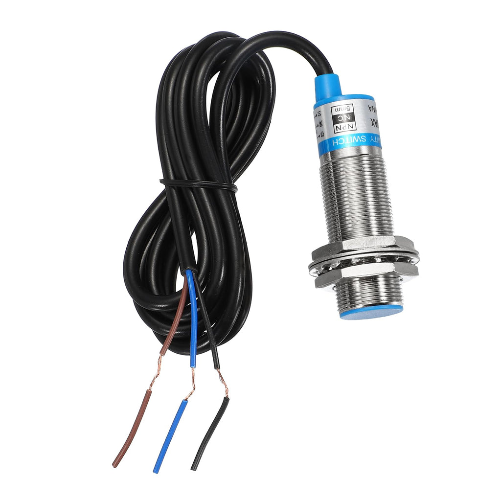 MECCANIXITY Inductive Proximity Sensor, NPN NC M18 5mm Approach Sensor