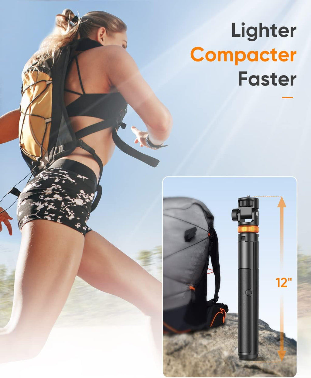 62" Phone Tripod, Tripod for iPhone & Selfie Stick with Remote | Extendable Cell Phone Stand & Ultimate Phone Holder