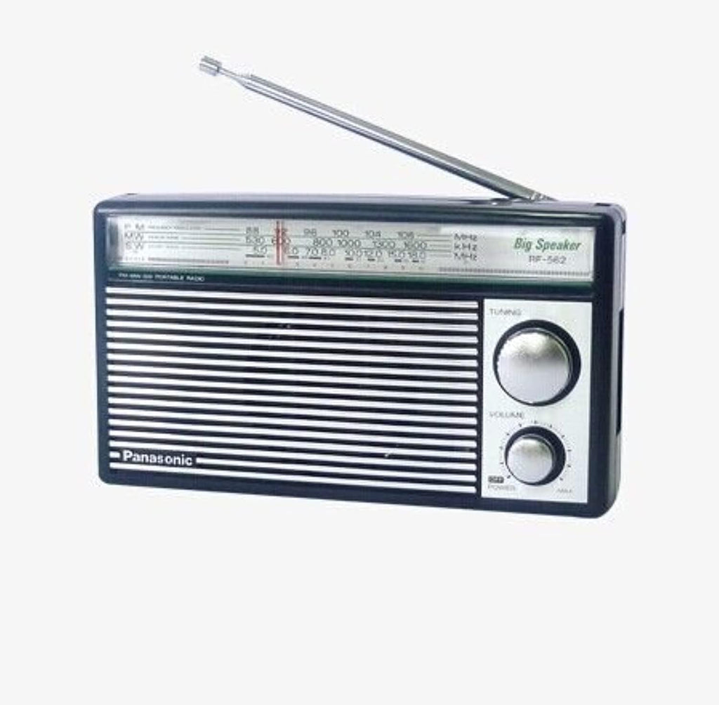 RF-562D AM FM SW Shortwave Transistor Radio - Retro Design (Battery operated)