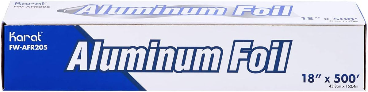 FW-AFR205 18"x 500' Standard Aluminum Foil Roll, Silver