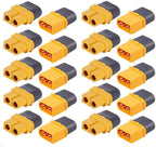 MCIGICM 10 Pair XT60H (XT60 Upgrade) Male Female Bullet Connectors Plugs