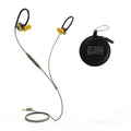 Rumble Wired Earplug Headphones with mic, in-Ear Earbuds